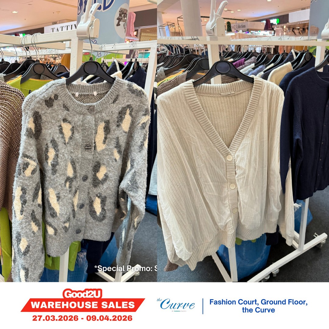 Good2U-Warehouse-Sale-at-The-Curve-Shopping-Mall-9-1 27 March-9 April 2026: Good2U: Warehouse Sale at The Curve Shopping Mall, Mutiara Damansara