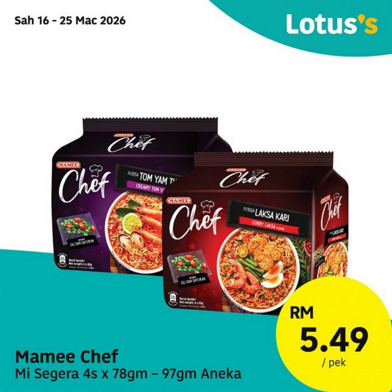 16-25 March 2026: Lotus’s: Sokong Buatan Malaysia Raya Deals: Promotion ...