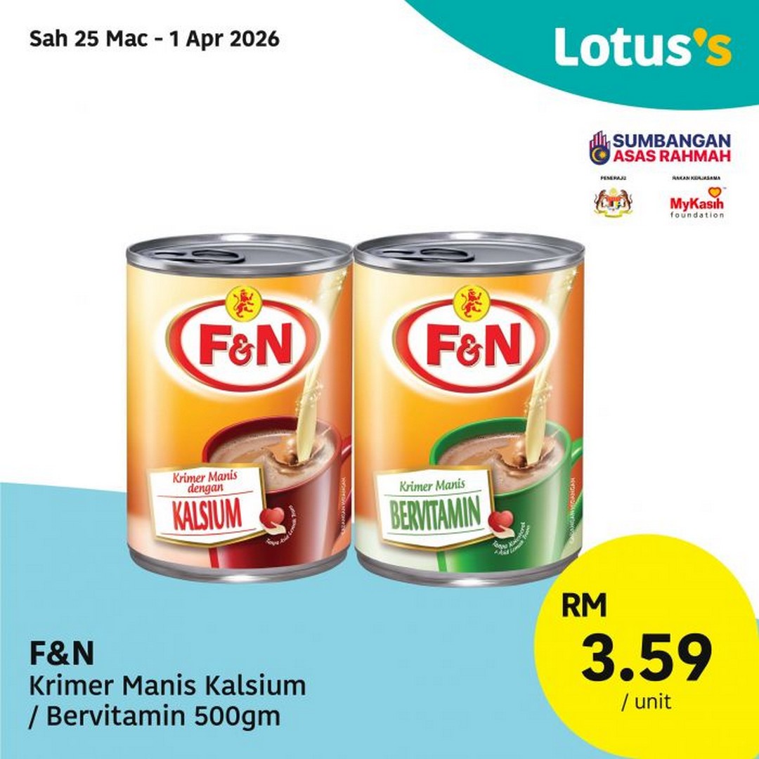 Lotuss-Weekly-Grocery-Deals-Promotion-11 25 March 2026 – 1 April 2026: Lotus’s Weekly Grocery Deals Promotion – Buy 1 Free 1 Seafood, Fresh Produce and Everyday Essentials Across Malaysia