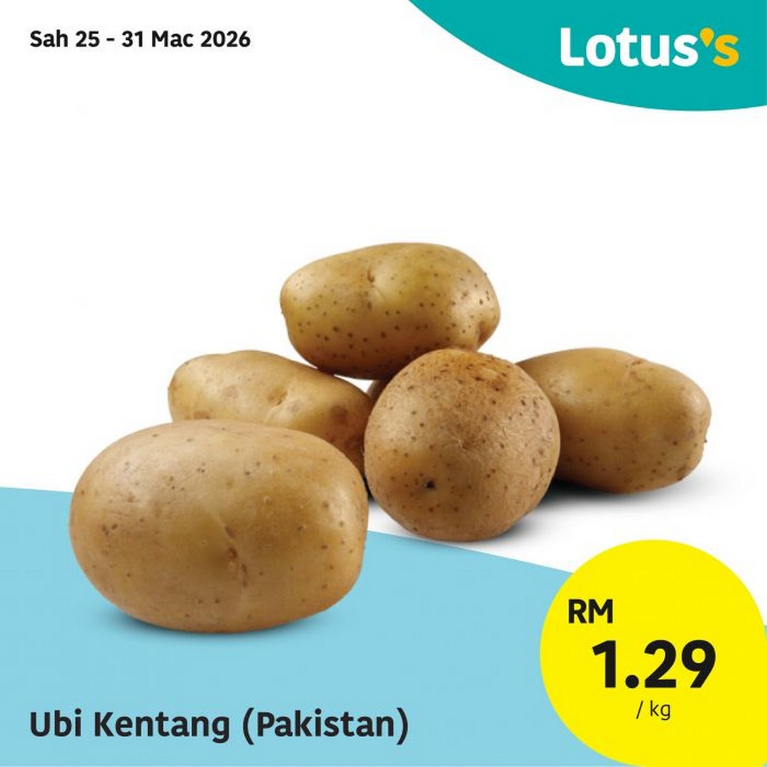 Lotuss-Weekly-Grocery-Deals-Promotion-6 25 March 2026 – 1 April 2026: Lotus’s Weekly Grocery Deals Promotion – Buy 1 Free 1 Seafood, Fresh Produce and Everyday Essentials Across Malaysia