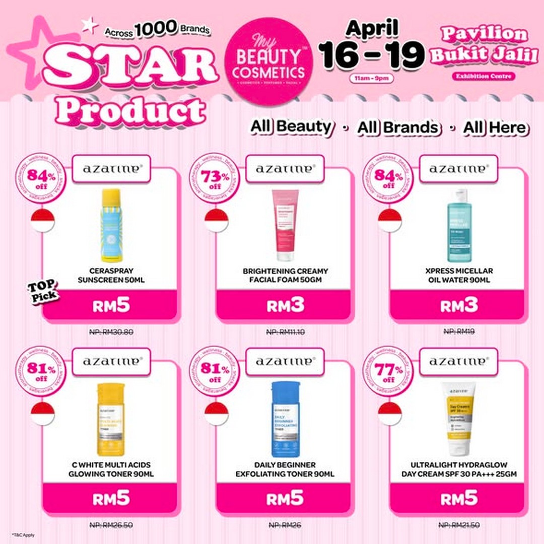 My-Beauty-Cosmetics-Expo-Pavilion-Bukit-Jalil-1 16–19 April 2026: My Beauty & Cosmetics Expo, Pavilion Bukit Jalil: Beauty Sale & Promotion Event with Facial Masks from RM1 and Exclusive Rewards