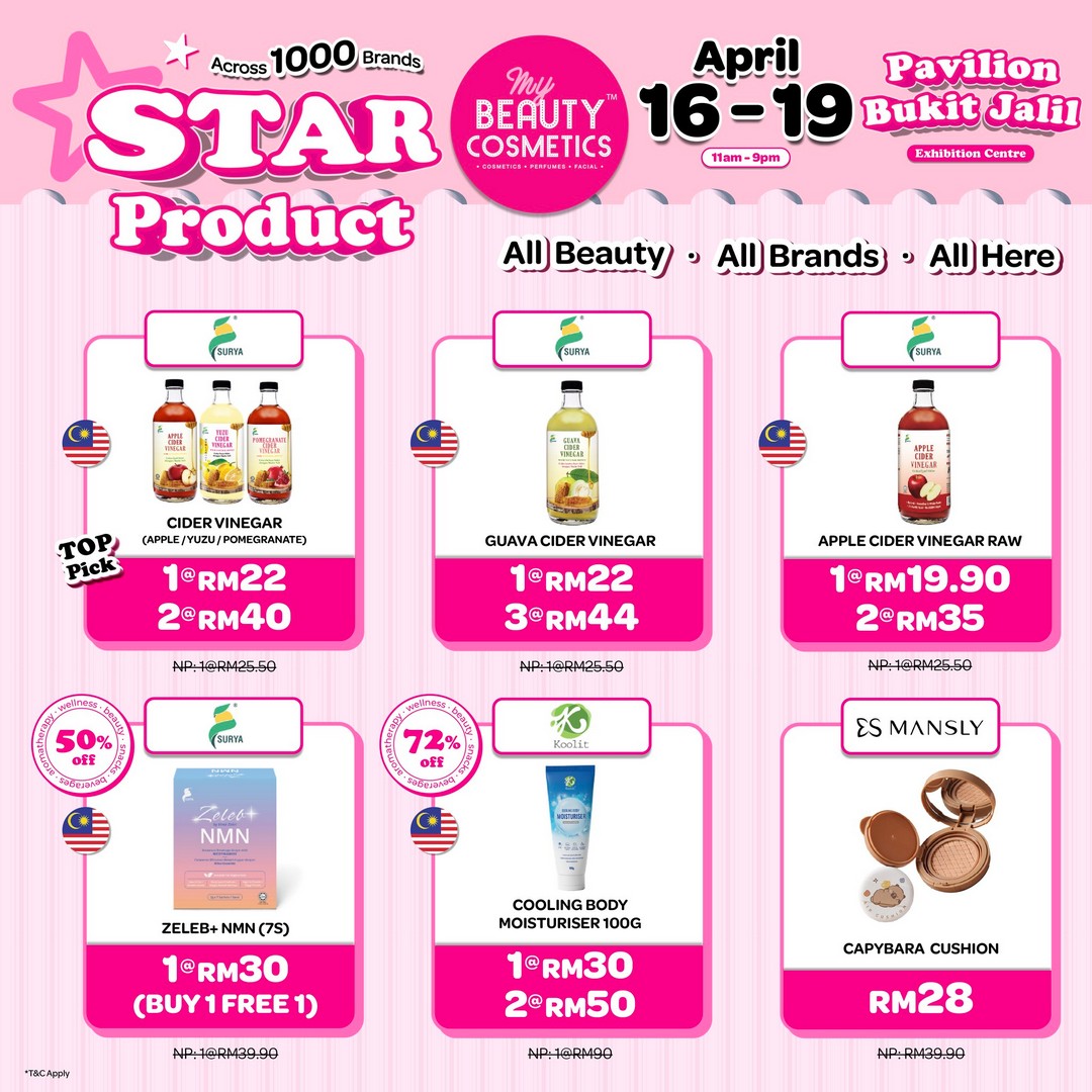 My-Beauty-Cosmetics-Expo-Pavilion-Bukit-Jalil-13 16–19 April 2026: My Beauty & Cosmetics Expo, Pavilion Bukit Jalil: Beauty Sale & Promotion Event with Facial Masks from RM1 and Exclusive Rewards