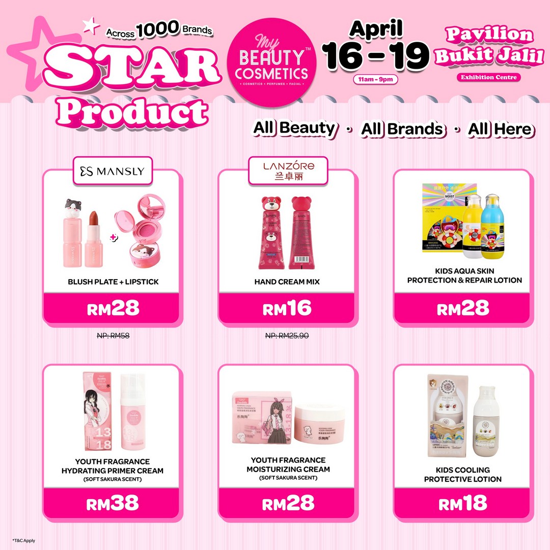 My-Beauty-Cosmetics-Expo-Pavilion-Bukit-Jalil-15 16–19 April 2026: My Beauty & Cosmetics Expo, Pavilion Bukit Jalil: Beauty Sale & Promotion Event with Facial Masks from RM1 and Exclusive Rewards