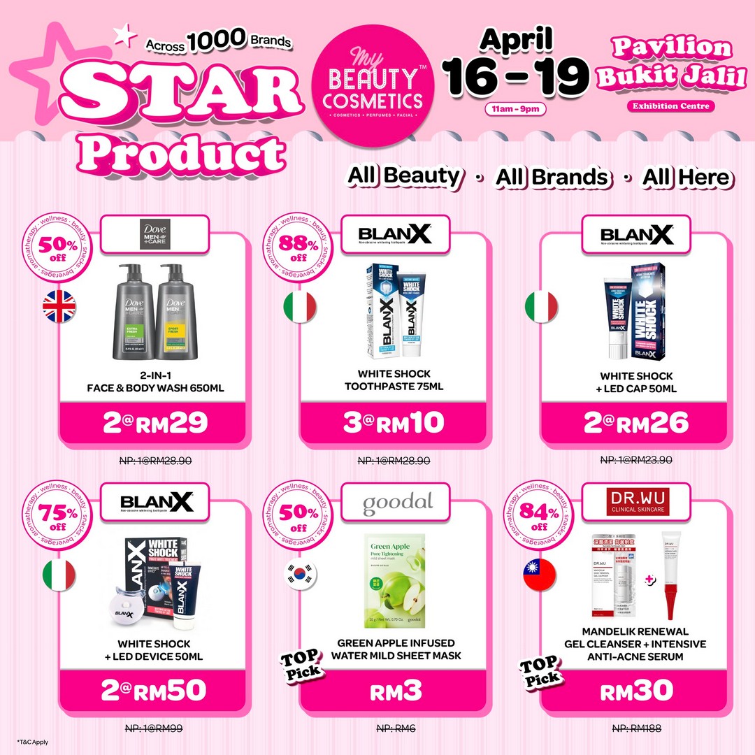 My-Beauty-Cosmetics-Expo-Pavilion-Bukit-Jalil-17 16–19 April 2026: My Beauty & Cosmetics Expo, Pavilion Bukit Jalil: Beauty Sale & Promotion Event with Facial Masks from RM1 and Exclusive Rewards