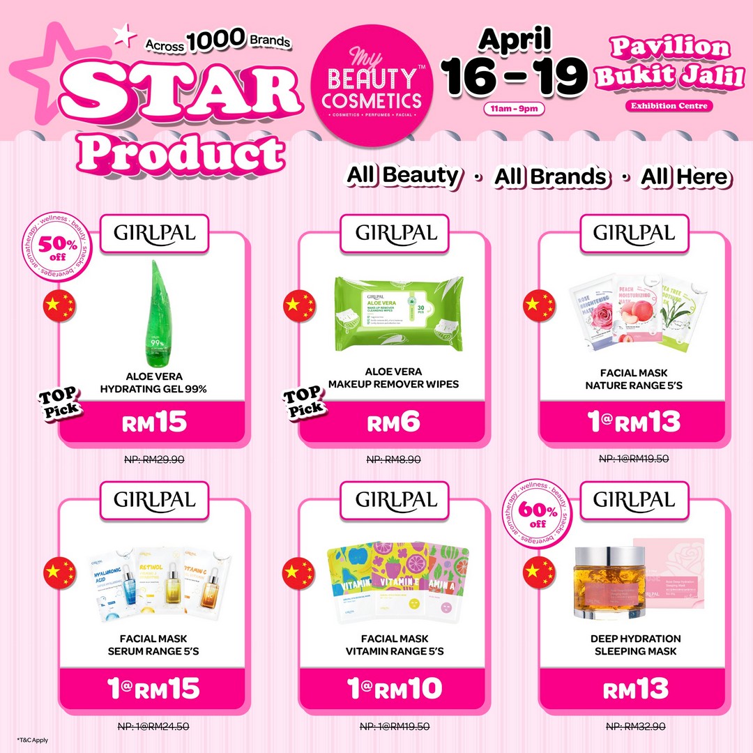 My-Beauty-Cosmetics-Expo-Pavilion-Bukit-Jalil-19 16–19 April 2026: My Beauty & Cosmetics Expo, Pavilion Bukit Jalil: Beauty Sale & Promotion Event with Facial Masks from RM1 and Exclusive Rewards