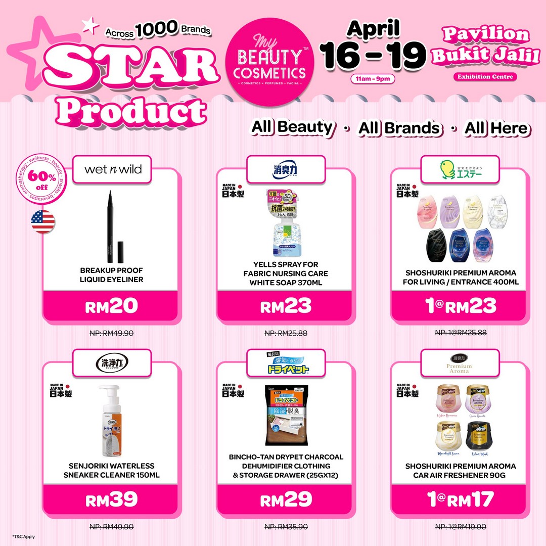 My-Beauty-Cosmetics-Expo-Pavilion-Bukit-Jalil-24 16–19 April 2026: My Beauty & Cosmetics Expo, Pavilion Bukit Jalil: Beauty Sale & Promotion Event with Facial Masks from RM1 and Exclusive Rewards