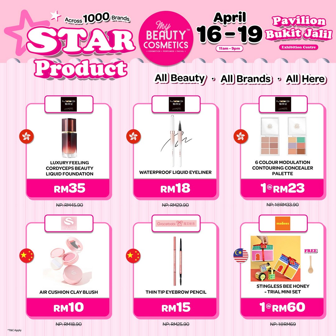 My-Beauty-Cosmetics-Expo-Pavilion-Bukit-Jalil-5 16–19 April 2026: My Beauty & Cosmetics Expo, Pavilion Bukit Jalil: Beauty Sale & Promotion Event with Facial Masks from RM1 and Exclusive Rewards