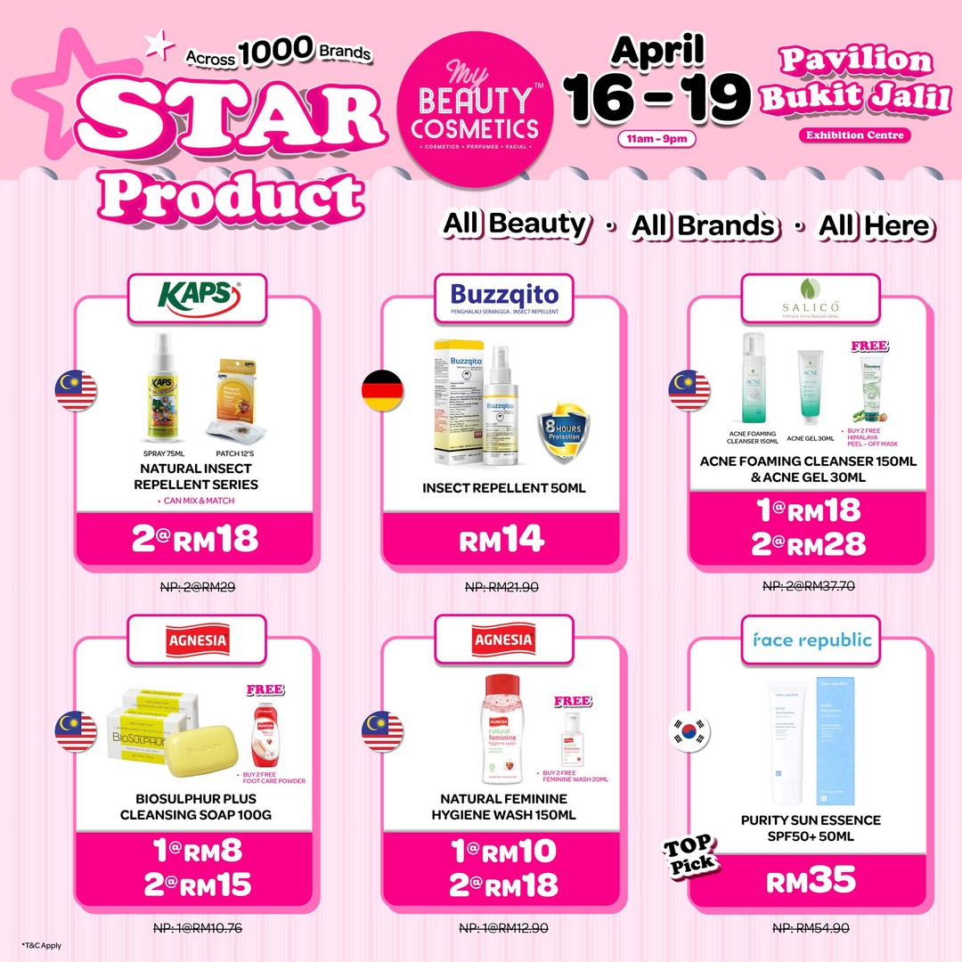 My-Beauty-Cosmetics-Expo-Pavilion-Bukit-Jalil-7 16–19 April 2026: My Beauty & Cosmetics Expo, Pavilion Bukit Jalil: Beauty Sale & Promotion Event with Facial Masks from RM1 and Exclusive Rewards