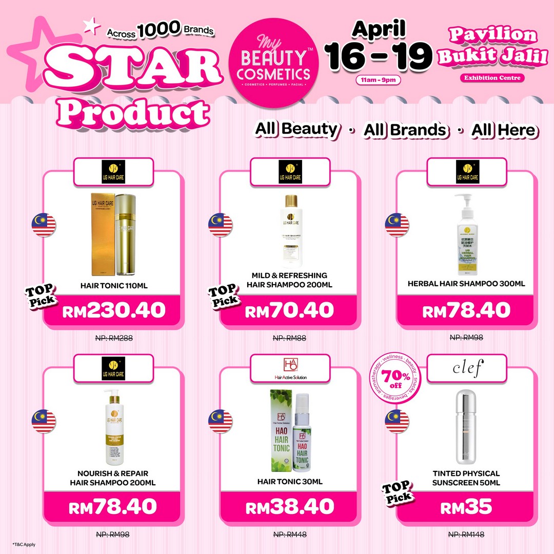 My-Beauty-Cosmetics-Expo-Pavilion-Bukit-Jalil-9 16–19 April 2026: My Beauty & Cosmetics Expo, Pavilion Bukit Jalil: Beauty Sale & Promotion Event with Facial Masks from RM1 and Exclusive Rewards