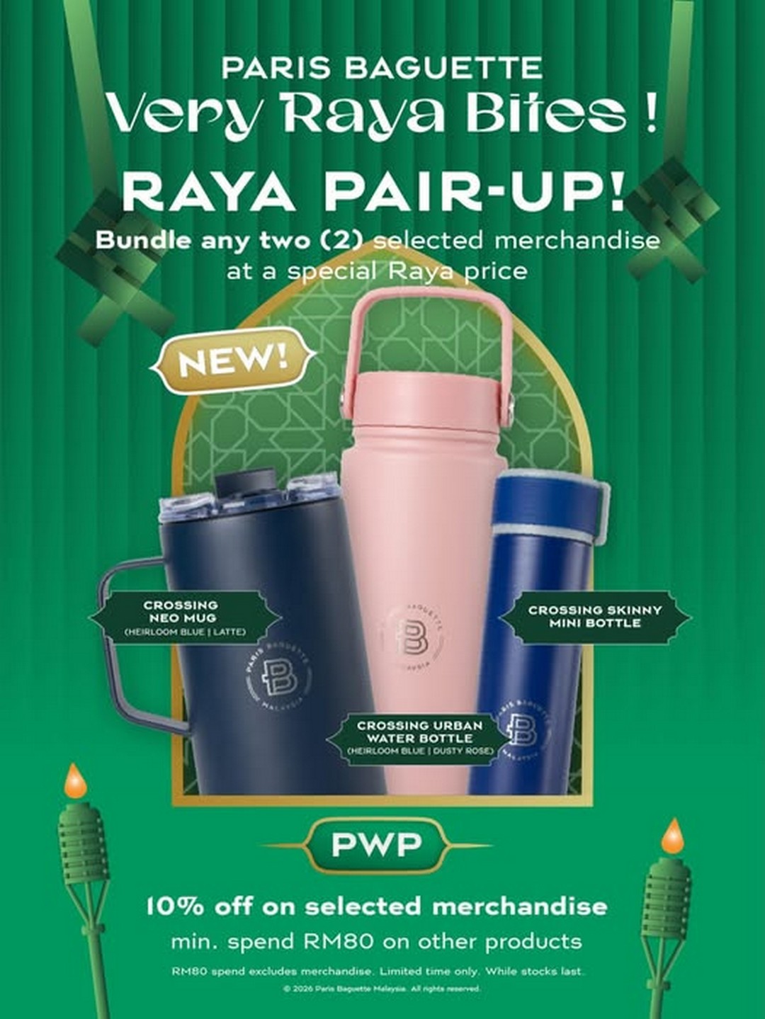 14 March 2026 onwards: Paris Baguette Malaysia Raya Merchandise ...