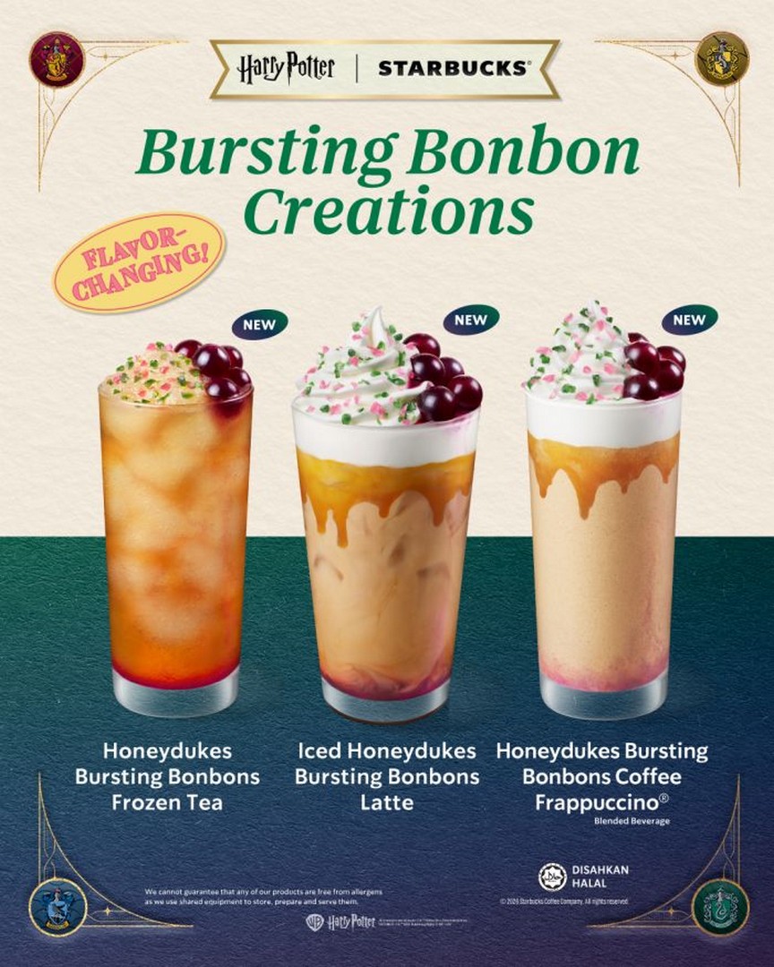Starbucks-Malaysia-Harry-Potter-Honeydukes-Bursting-Bonbon-Drinks 25 March 2026 onwards: Starbucks Malaysia Harry Potter Honeydukes Bursting Bonbon Drinks Promotion – Magical Flavour-Changing Beverages You Must Try