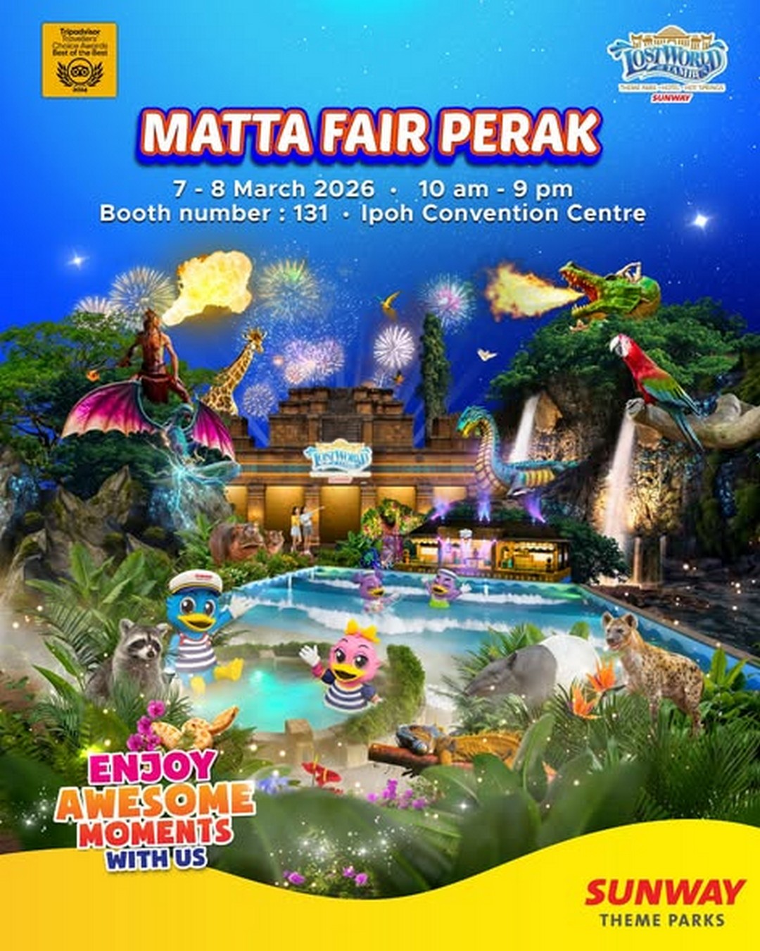 Sunway-Lagoon-Studios-Brings-Exclusive-Travel-Deals-to-MATTA-Fair 7–8 March 2026: Sunway Lagoon Studios Brings Exclusive Travel Deals to MATTA Fair Perak at Ipoh Convention Centre – Limited Time Promotion Event for Theme Park Adventures