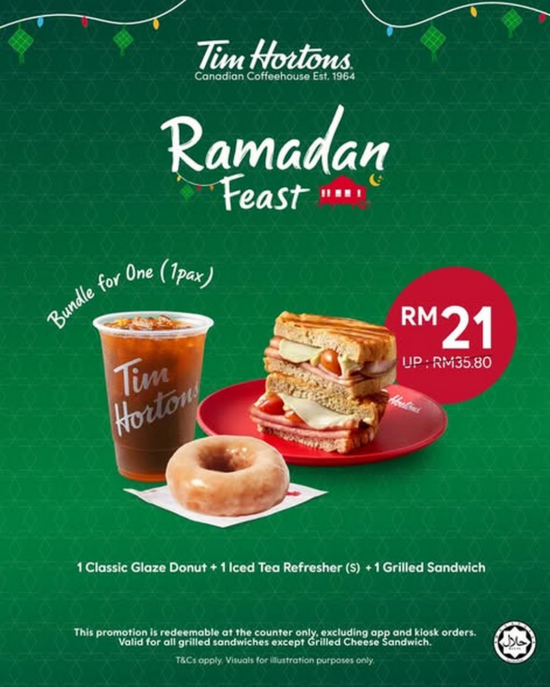 Tim-Hortons-Malaysia-Ramadan-Meal-Bundles-Promotion 6 March 2026 onwards: Tim Hortons Malaysia: Ramadan Meal Bundles Promotion – Perfect Iftar for Family & Friends
