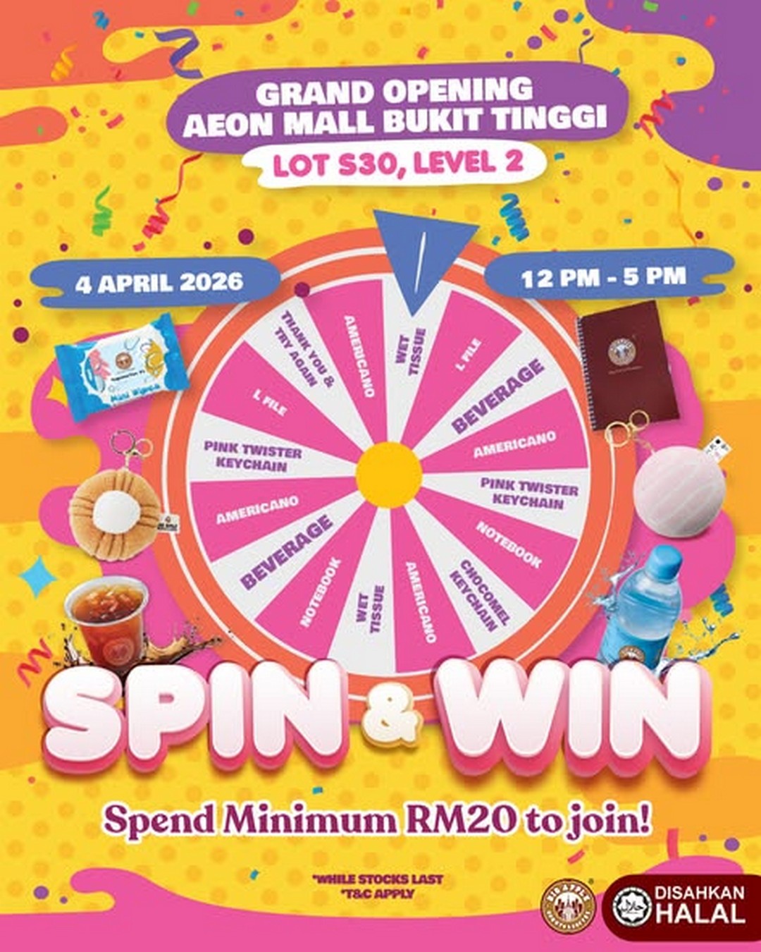 Big-Apple-Donuts-Coffee-Malaysia 4 April 2026: Big Apple Donuts & Coffee Malaysia: Spin & Win, Snap & Share Promotion