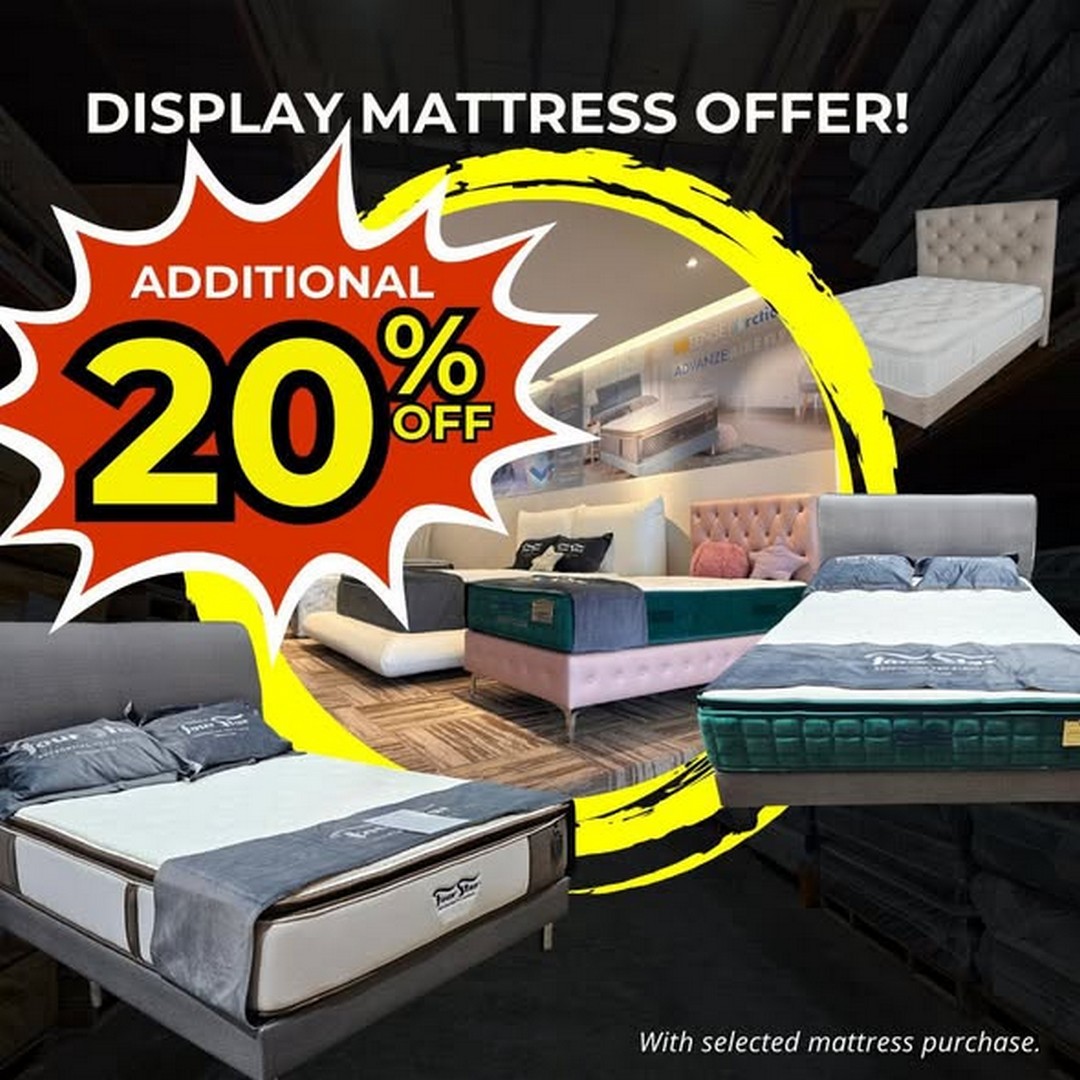 Four-Star-Malaysia-SS2-Moving-Out-Sale-2-2 27 April - 3 May 2026: Four Star Malaysia SS2 Moving Out Sale: Up to 80% Off Mattress Clearance Promotion in Petaling Jaya