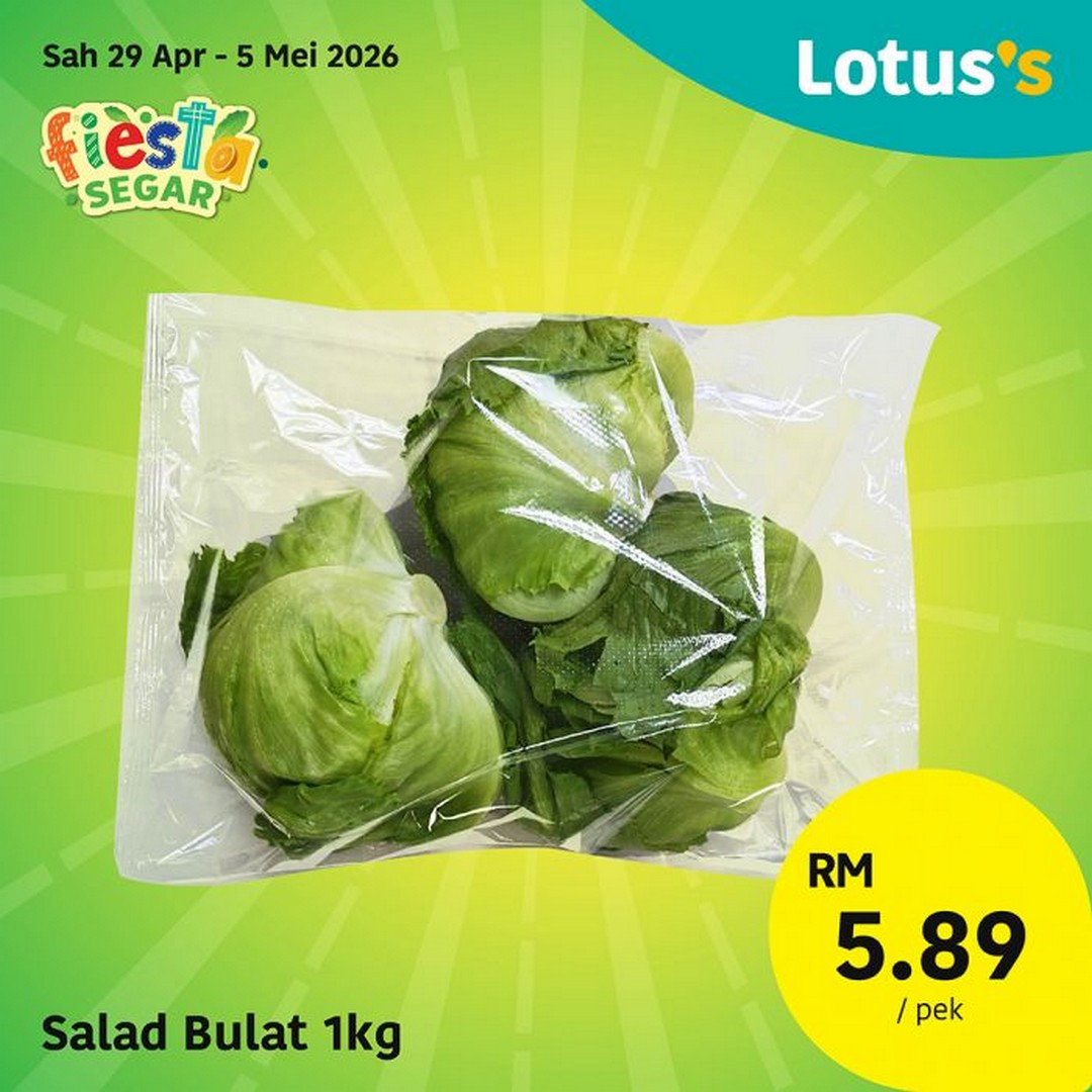 Lotuss-Fiesta-Segar-Buy-1-Free-1-Promotion-5 29 April–5 May 2026: Lotus’s Fiesta Segar Buy 1 Free 1 Promotion, Fresh Groceries Savings Event in Malaysia