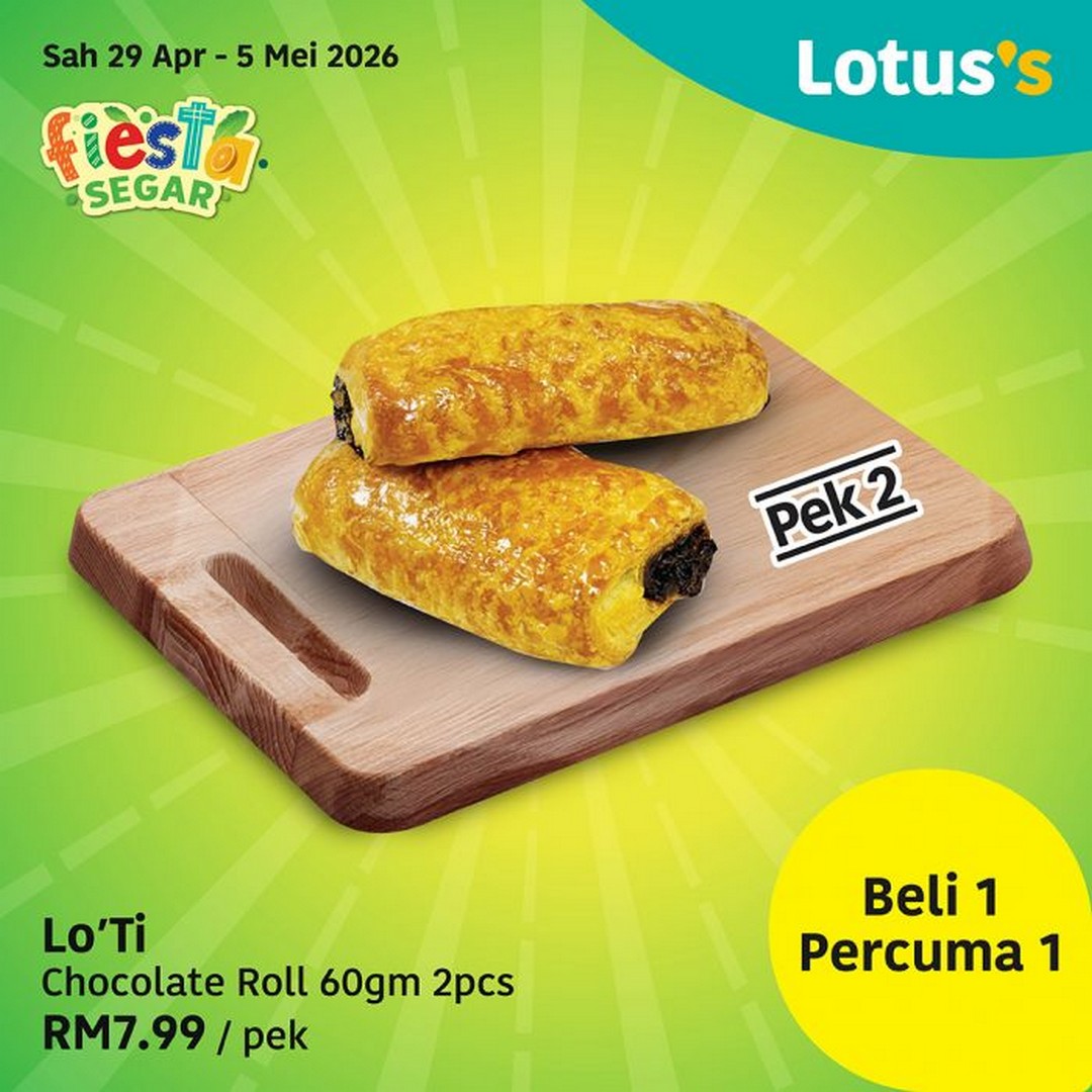 Lotuss-Fiesta-Segar-Buy-1-Free-1-Promotion-9 29 April–5 May 2026: Lotus’s Fiesta Segar Buy 1 Free 1 Promotion, Fresh Groceries Savings Event in Malaysia
