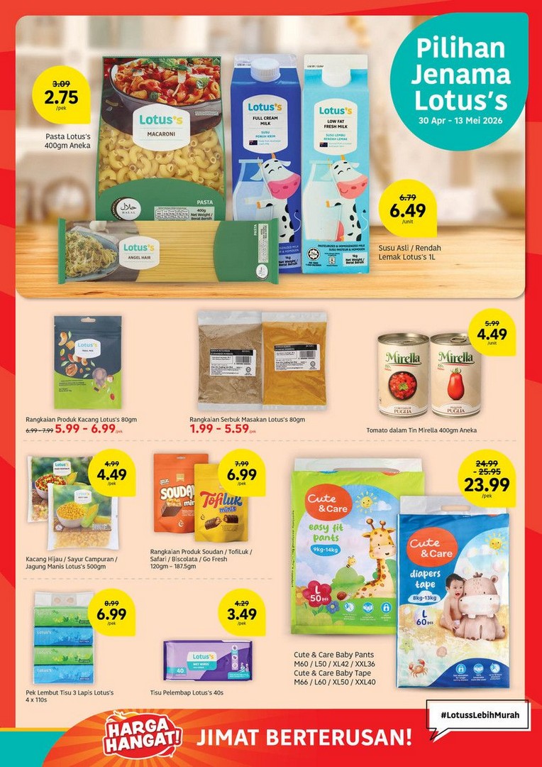 Lotuss-Malaysia-Harga-Hangat-Buy-1-Free-1-Promotion-6 30 April-13 May 2026: Lotus’s Malaysia Harga Hangat & Buy 1 Free 1 Promotion Catalogue, Massive Grocery Savings, Fresh Produce Deals & Household Discounts