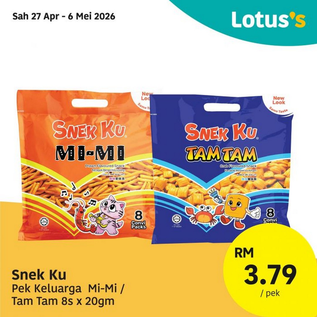 Lotuss-Malaysia-Weekly-Buy-1-Free-1-Groceries-Promotion-13 27 April – 6 May 2026: Lotus’s Malaysia Weekly Buy 1 Free 1 Groceries Promotion – Fresh Deals, Pantry Savings & Household Essentials Sale
