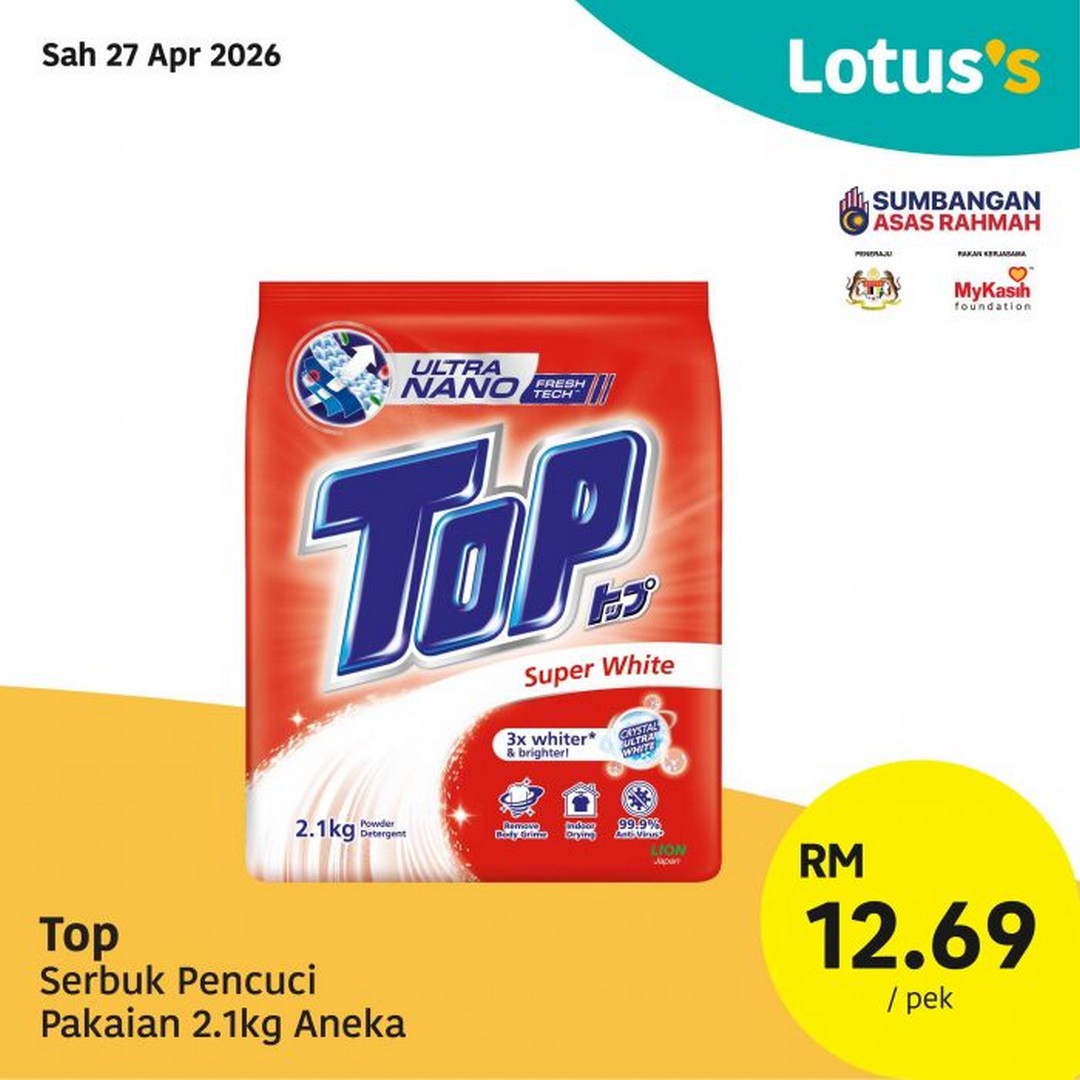 Lotuss-Malaysia-Weekly-Buy-1-Free-1-Groceries-Promotion-15 27 April – 6 May 2026: Lotus’s Malaysia Weekly Buy 1 Free 1 Groceries Promotion – Fresh Deals, Pantry Savings & Household Essentials Sale