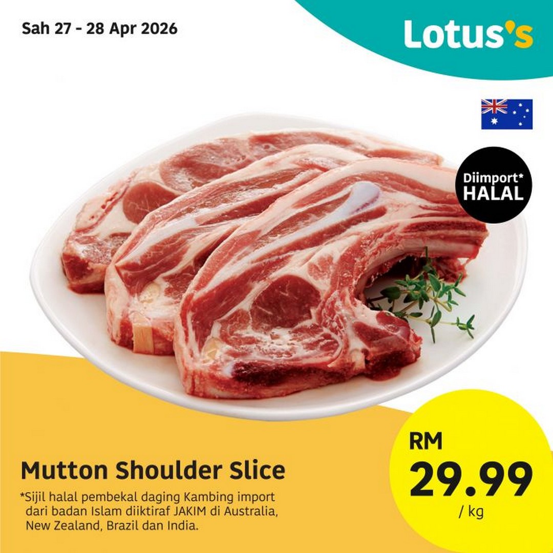 Lotuss-Malaysia-Weekly-Buy-1-Free-1-Groceries-Promotion-7 27 April – 6 May 2026: Lotus’s Malaysia Weekly Buy 1 Free 1 Groceries Promotion – Fresh Deals, Pantry Savings & Household Essentials Sale