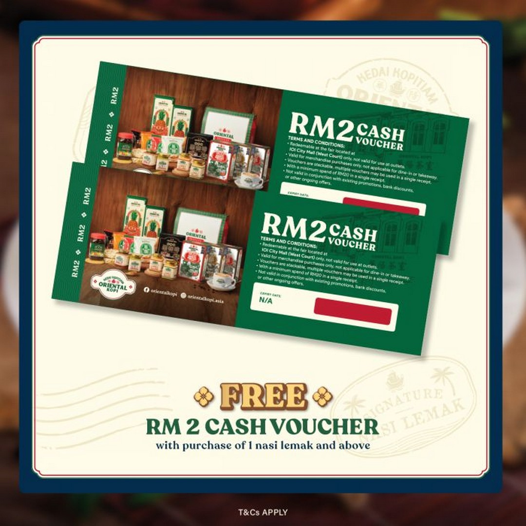 Oriental-Kopi-RM9.90-Nasi-Lemak-Guinness-World-Record-Attempt-2 1 May 2026: Oriental Kopi RM9.90 Nasi Lemak Guinness World Record Attempt Promotion & Giveaway at IOI City Mall Putrajaya