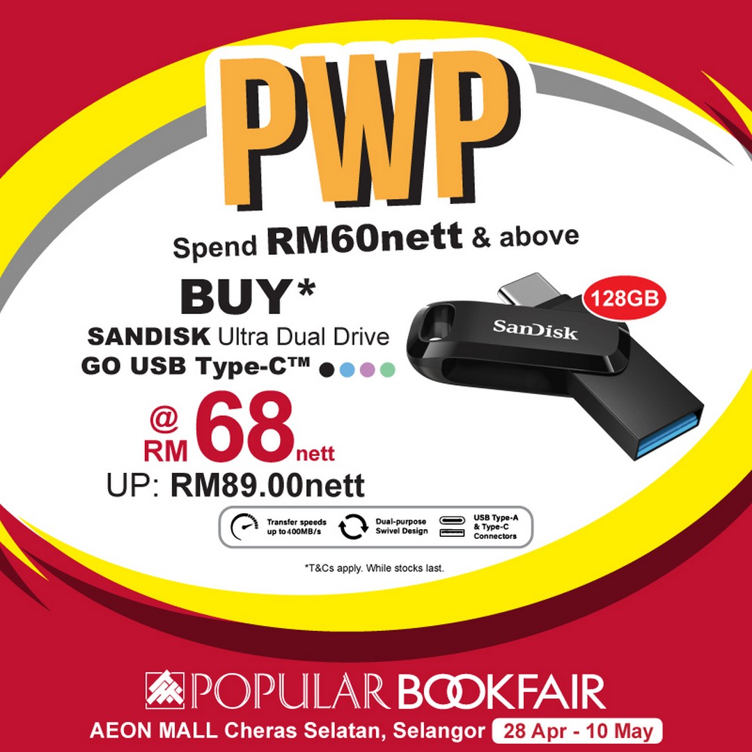 POPULAR-Bookfair-@-AEON-Mall-Cheras-Selatan-4 28 April - 10 May 2026: POPULAR Bookfair @ AEON Mall Cheras Selatan, Sale Promotion, Massive Book Discounts, Vouchers & Free Gifts for Readers and Families
