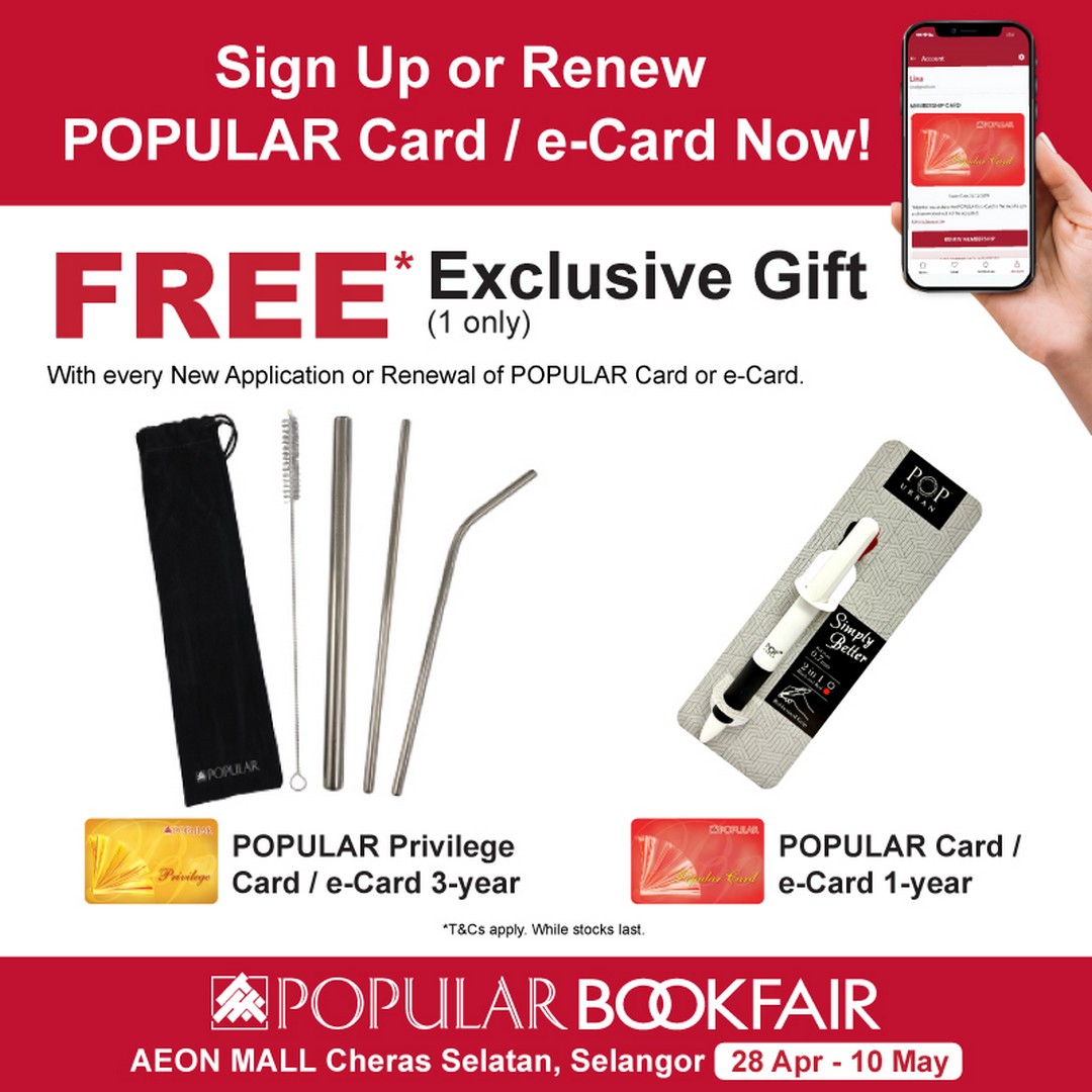 POPULAR-Bookfair-@-AEON-Mall-Cheras-Selatan-5 28 April - 10 May 2026: POPULAR Bookfair @ AEON Mall Cheras Selatan, Sale Promotion, Massive Book Discounts, Vouchers & Free Gifts for Readers and Families
