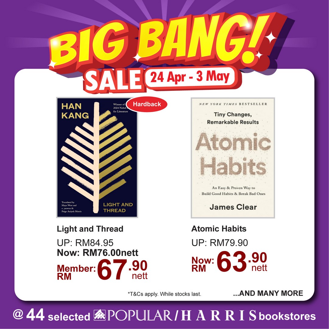 Popular-Book-Big-Bang-Sale-Popular-Bookstore-Malaysia-Promotion-11 Now till 3 May 2026: Popular Book Big Bang Sale, Popular Bookstore Malaysia Promotion with Up to 60% Discounts Across Selected Stores Nationwide