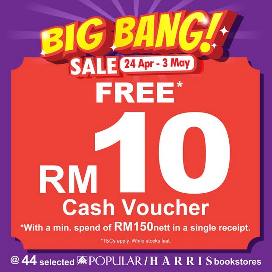 Popular-Book-Big-Bang-Sale-Popular-Bookstore-Malaysia-Promotion-2 Now till 3 May 2026: Popular Book Big Bang Sale, Popular Bookstore Malaysia Promotion with Up to 60% Discounts Across Selected Stores Nationwide