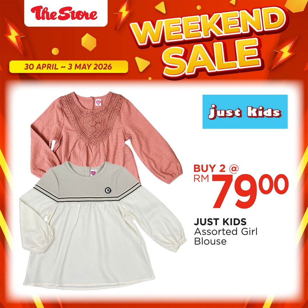 The-Store-Malaysia-Weekend-Sale-Drop-Promotion-20 30 April-3 May 2026: The Store Malaysia Weekend Sale Drop Promotion: Big Savings on Fashion, Shoes and Home Essentials Clearance Deals