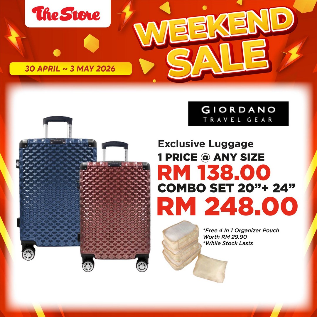 The-Store-Malaysia-Weekend-Sale-Drop-Promotion-23 30 April-3 May 2026: The Store Malaysia Weekend Sale Drop Promotion: Big Savings on Fashion, Shoes and Home Essentials Clearance Deals