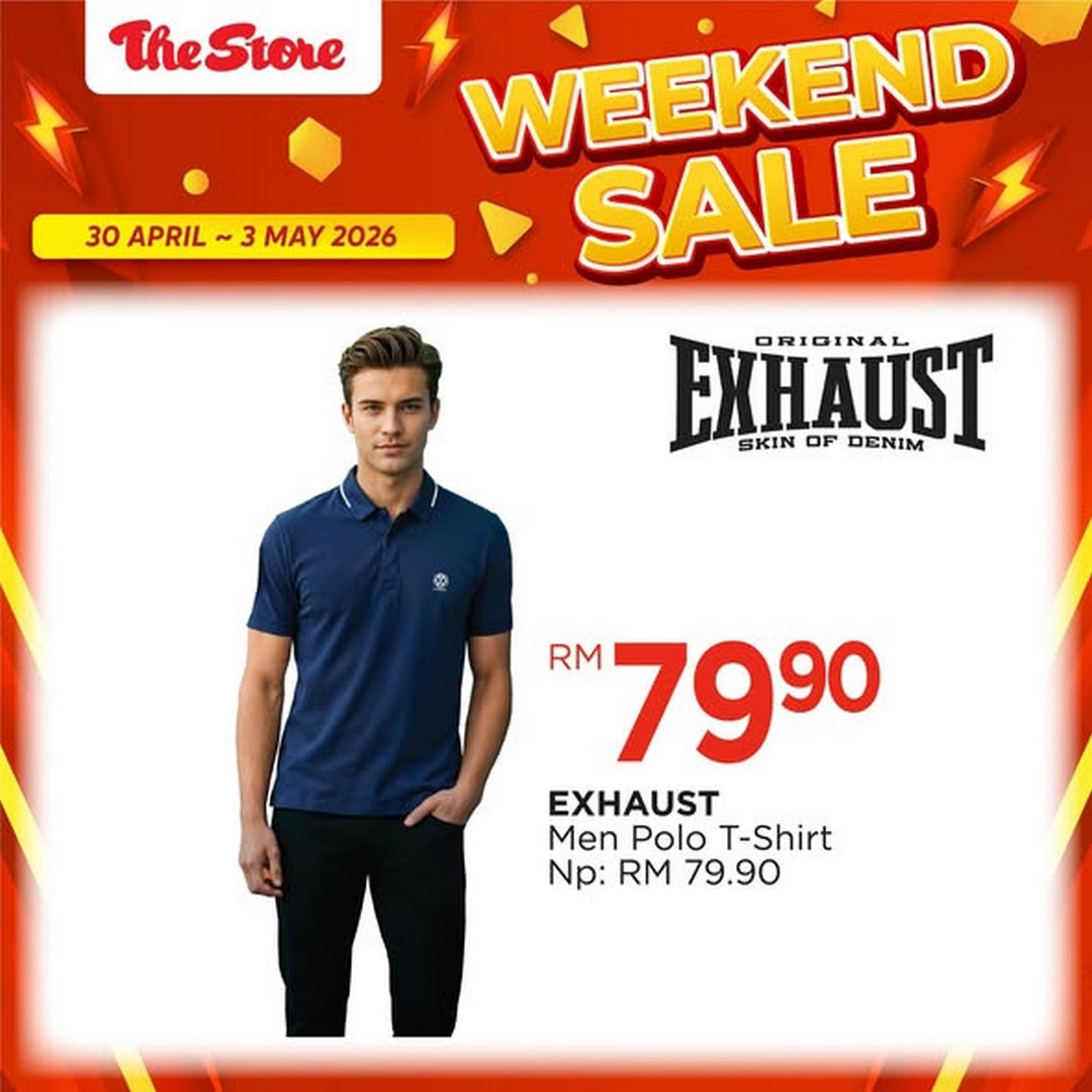 The-Store-Malaysia-Weekend-Sale-Drop-Promotion-3 30 April-3 May 2026: The Store Malaysia Weekend Sale Drop Promotion: Big Savings on Fashion, Shoes and Home Essentials Clearance Deals