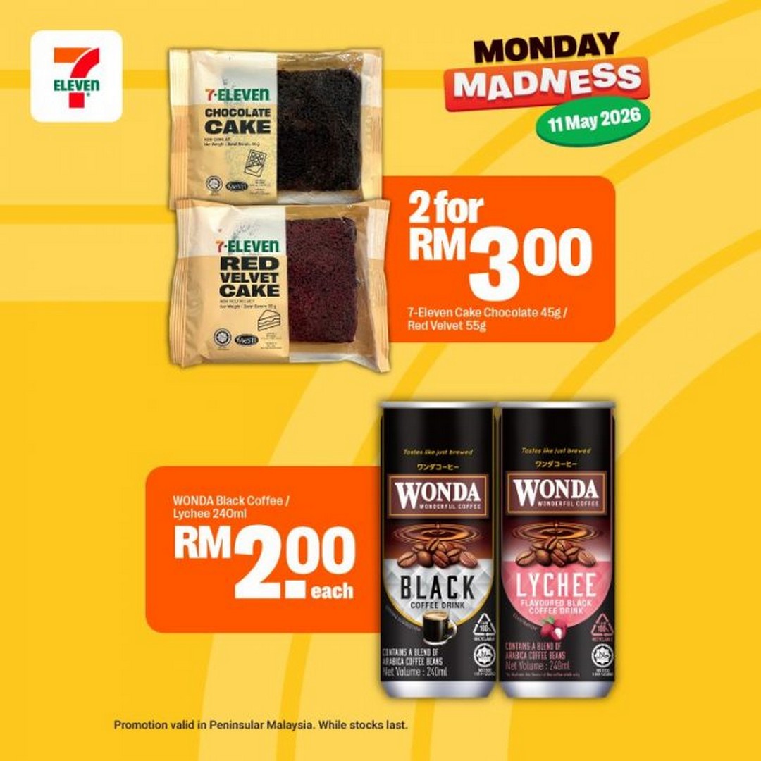 7-Eleven-Malaysia-Monday-Madness-Promotion-10-1 11 May 2026: 7-Eleven Malaysia Monday Madness Promotion: Buy 1 Free 1, RM1 Deals & Budget-Friendly Convenience Store Savings Sale