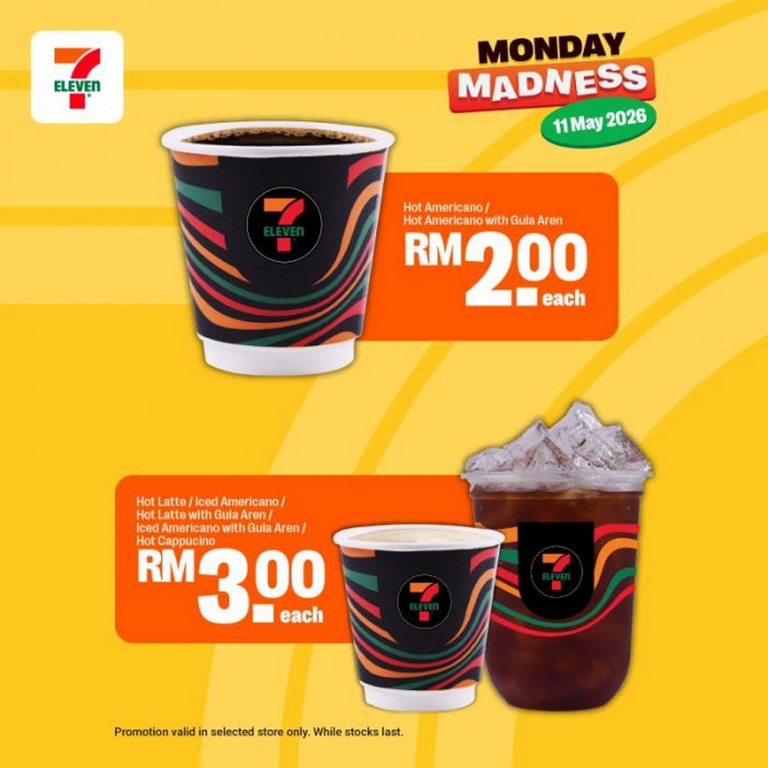 7-Eleven-Malaysia-Monday-Madness-Promotion-7-1 11 May 2026: 7-Eleven Malaysia Monday Madness Promotion: Buy 1 Free 1, RM1 Deals & Budget-Friendly Convenience Store Savings Sale