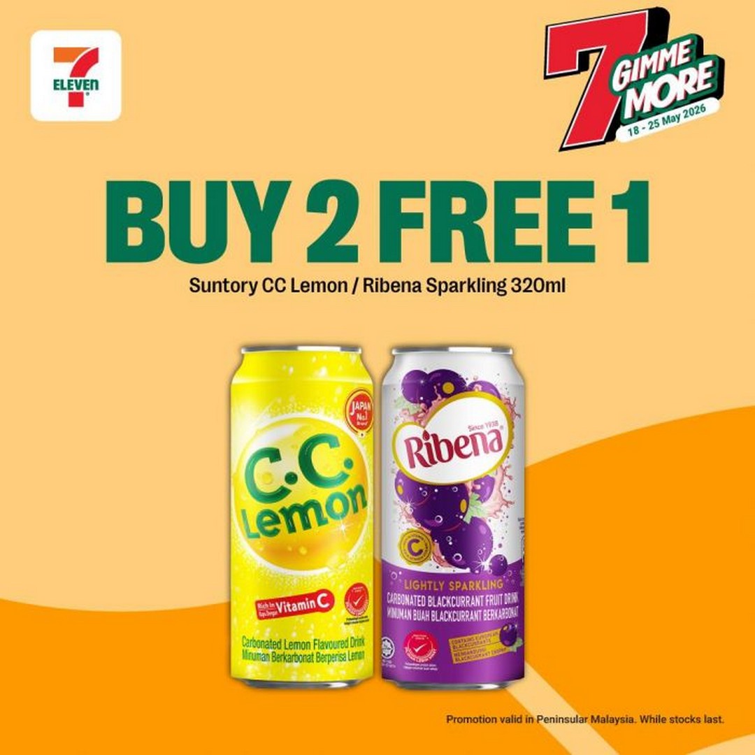7-Eleven-Malaysia-–-7-Gimme-More-Buy-2-Free-1-Snacks-Drinks-Promotion-1 18-25 May 2026: 7-Eleven Malaysia – “7 Gimme More” Buy 2 Free 1 Snacks & Drinks Promotion, Nationwide Convenience Store Deal