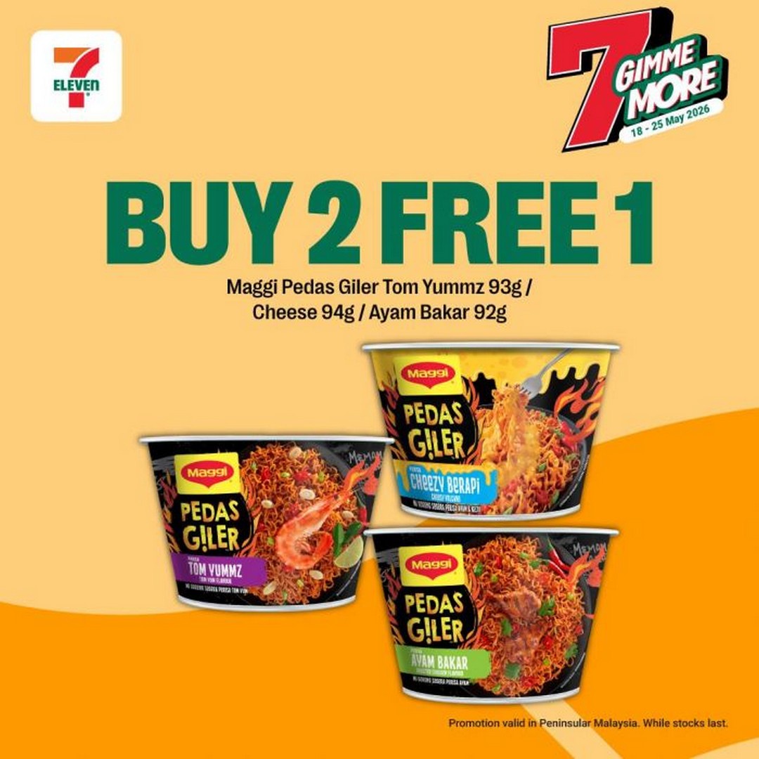 7-Eleven-Malaysia-–-7-Gimme-More-Buy-2-Free-1-Snacks-Drinks-Promotion-11 18-25 May 2026: 7-Eleven Malaysia – “7 Gimme More” Buy 2 Free 1 Snacks & Drinks Promotion, Nationwide Convenience Store Deal
