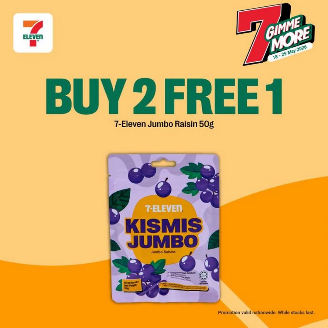 7-Eleven-Malaysia-–-7-Gimme-More-Buy-2-Free-1-Snacks-Drinks-Promotion-16 18-25 May 2026: 7-Eleven Malaysia – “7 Gimme More” Buy 2 Free 1 Snacks & Drinks Promotion, Nationwide Convenience Store Deal