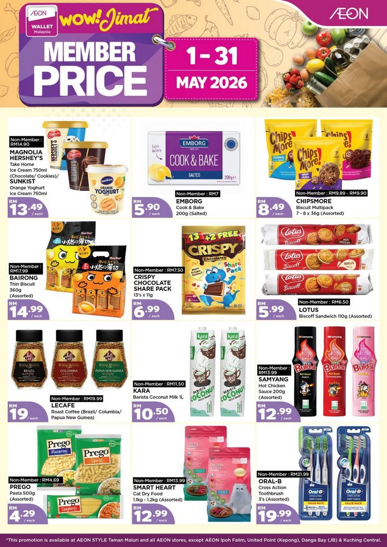 AEON-Malaysia-Member-Promotion-Wow-Jimat-Sale 1–31 May 2026: AEON Malaysia Member Promotion Wow Jimat Sale: Monthly Grocery Savings & Member Exclusive Discounts Across Nationwide Stores