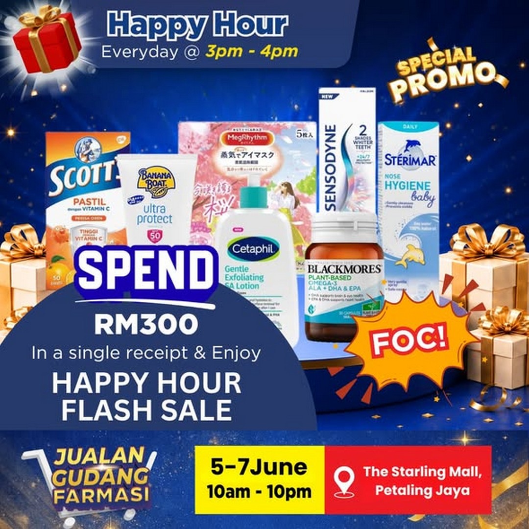 Alpro-Pharmacy-Warehouse-Sale-Petaling-Jaya-3 5–7 June 2026: Alpro Pharmacy Warehouse Sale, Petaling Jaya – Up to 80% Off Health, Baby & Daily Essentials Promotion with Flash Deals and Free Gifts
