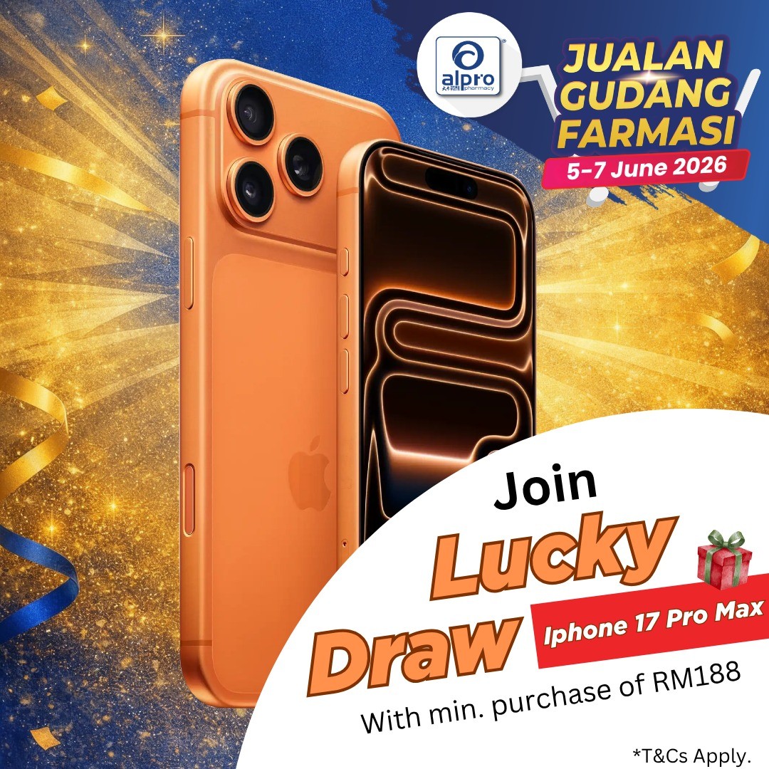 Alpro-Pharmacy-Warehouse-Sale-Petaling-Jaya-5 5–7 June 2026: Alpro Pharmacy Warehouse Sale, Petaling Jaya – Up to 80% Off Health, Baby & Daily Essentials Promotion with Flash Deals and Free Gifts