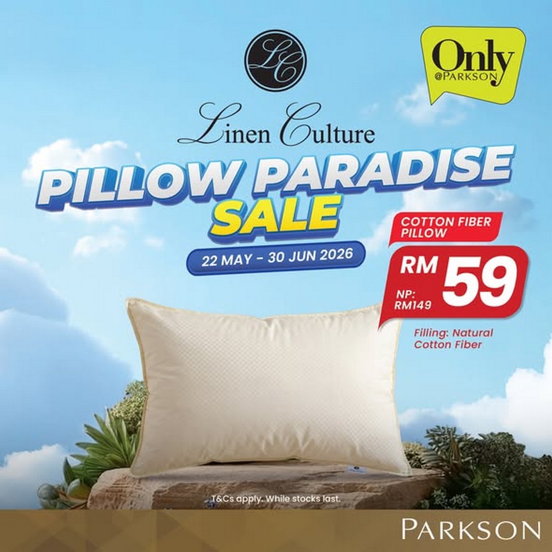 Bed-Origin-Malaysia-Pillow-Paradise-Sale-2 22 May-30 June 2026: Bed Origin Malaysia, Pillow Paradise Sale at Parkson – Affordable Luxury Sleep Upgrade Deals in Malaysia