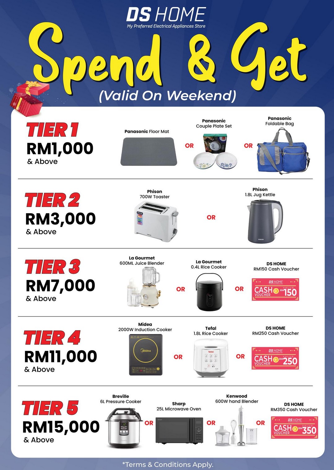 DS-HOME-Ready-Shop-Goal-Promotion-with-Up-to-80-OFF-6 22 May–7 June 2026: DS HOME Ready, Shop, Goal Promotion with Up to 80% OFF Electrical Appliances, 0% Instalment Plans and Fast Delivery in Klang and Kuala Lumpur