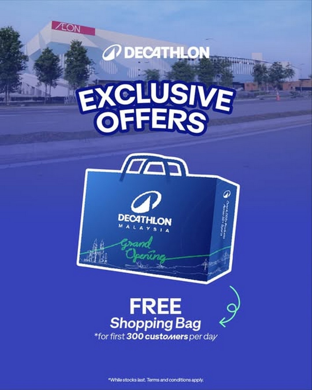 Decathlon-Malaysia-Grand-Opening-Promotion-2 30 May – 1 June 2026: Decathlon Malaysia Grand Opening Promotion at AEON Mall Bandar Dato’ Onn with Exclusive Deals, Lucky Draws and Family Fun Activities