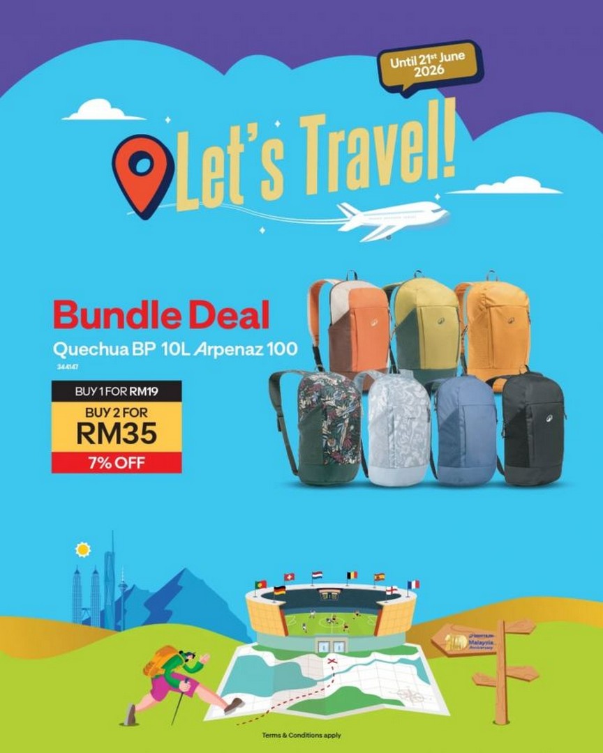 Decathlon-Malaysia-Lets-Travel-Sale-Flash-Sales-Bundle-Deals-2 Now till 21 June 2026: Decathlon Malaysia Let’s Travel Sale: Flash Sales, Bundle Deals & Outdoor Gear Promotion
