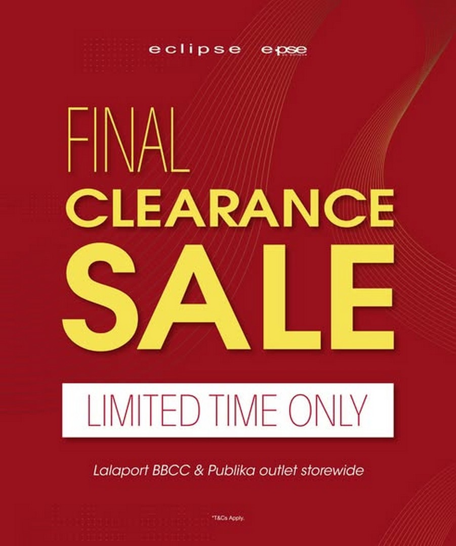 Eclipse-Malaysia-Clearance-Sale-at-Lalaport-and-Publika 20 May 2026 onwards: Eclipse Malaysia Clearance Sale at Lalaport and Publika with Discounts Starting from 50% Off Fashion Deals