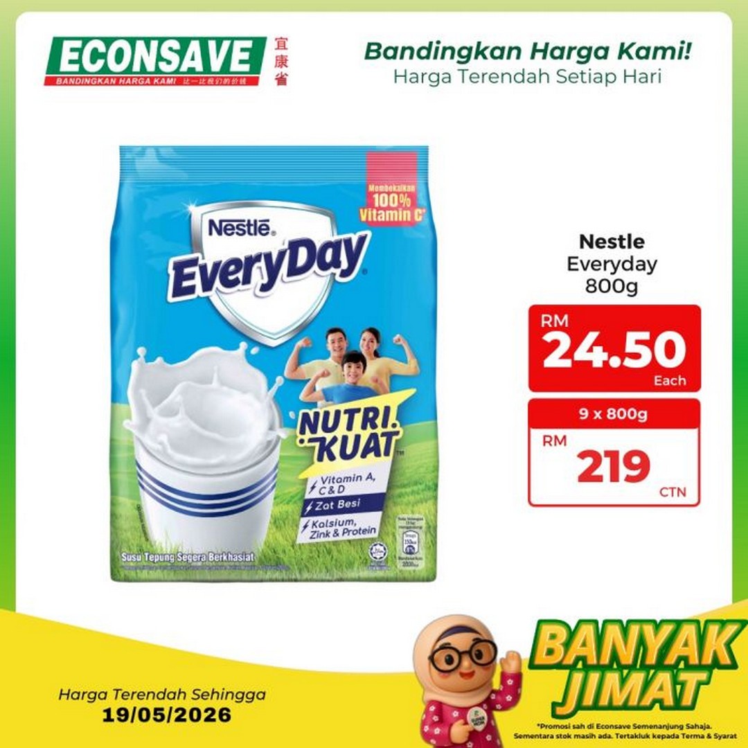 Econsave-Groceries-Banyak-Jimat-Sale-Promotion-13 12-19 May 2026: Econsave: Groceries Banyak Jimat Sale Promotion: Massive Everyday Essentials Savings from RM2.90 in Malaysia