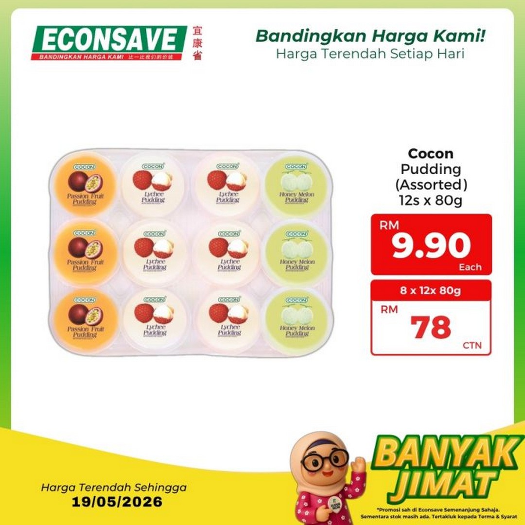 Econsave-Groceries-Banyak-Jimat-Sale-Promotion-16 12-19 May 2026: Econsave: Groceries Banyak Jimat Sale Promotion: Massive Everyday Essentials Savings from RM2.90 in Malaysia