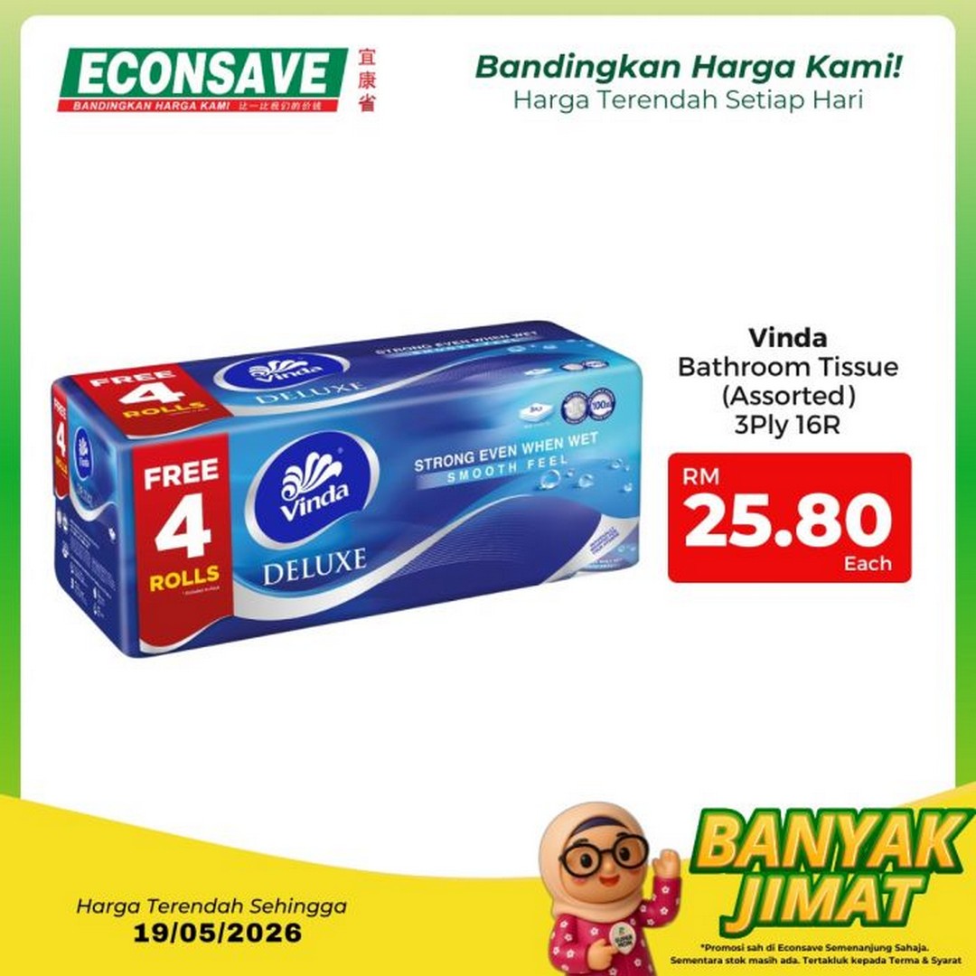 Econsave-Groceries-Banyak-Jimat-Sale-Promotion-24 12-19 May 2026: Econsave: Groceries Banyak Jimat Sale Promotion: Massive Everyday Essentials Savings from RM2.90 in Malaysia