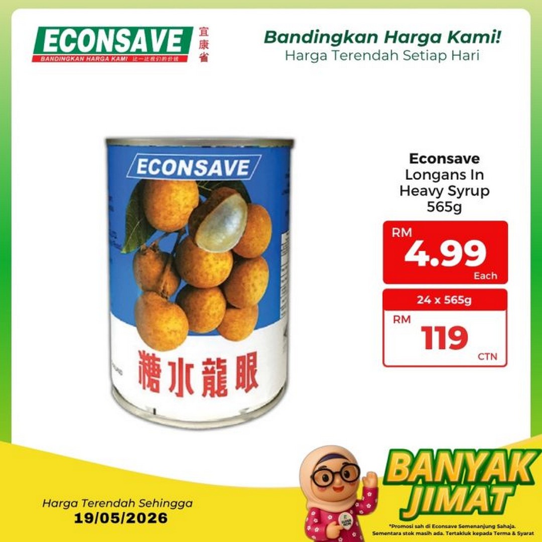 Econsave-Groceries-Banyak-Jimat-Sale-Promotion-7 12-19 May 2026: Econsave: Groceries Banyak Jimat Sale Promotion: Massive Everyday Essentials Savings from RM2.90 in Malaysia